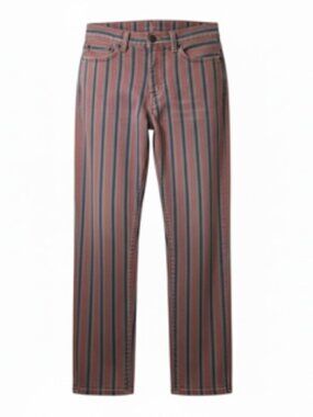 American Eagle Striped Mom Jean Stretch - Size 2R